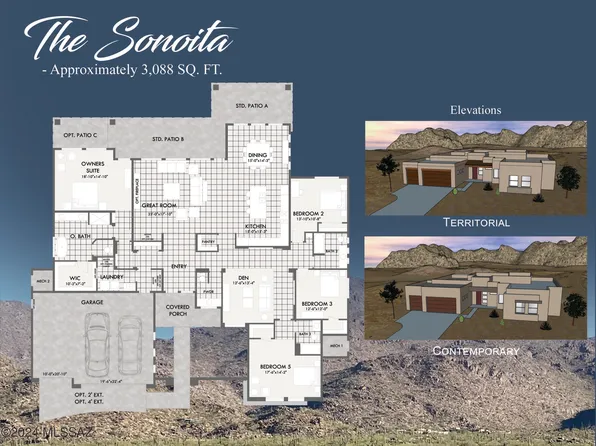 12445 N Carpas Wash Dr, Marana, AZ 85658