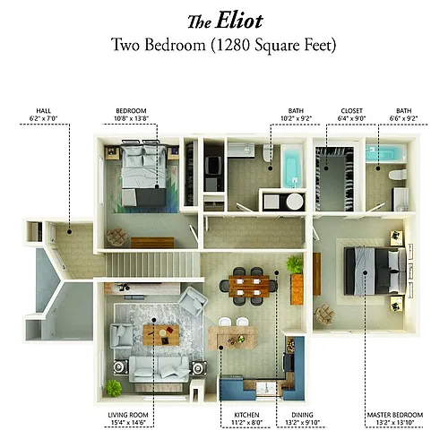 Floor plan Eliot