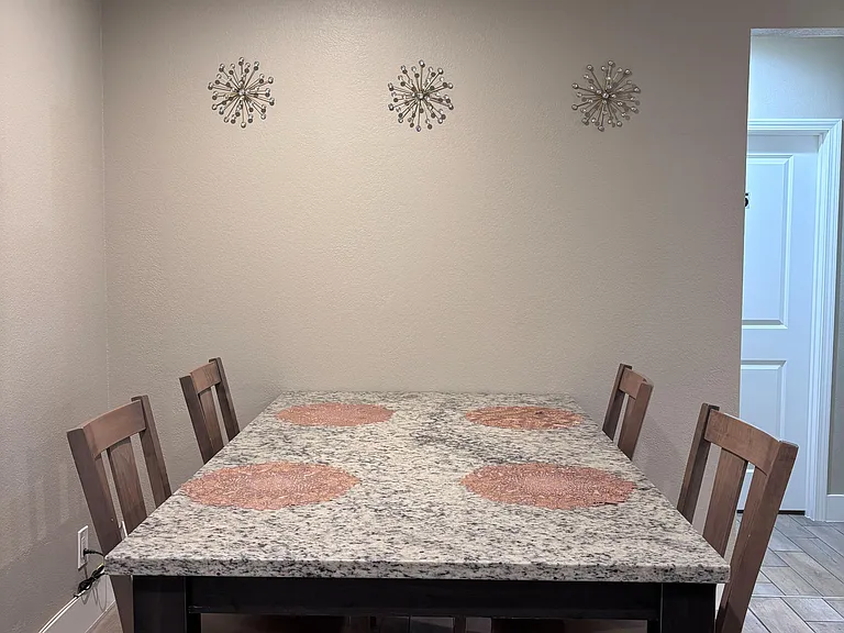 Dining area for more seating