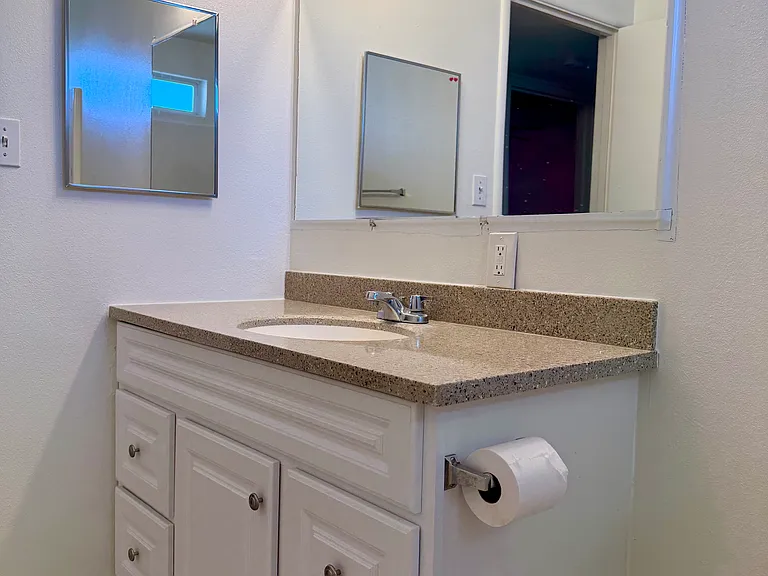 Bathroom Counter Area