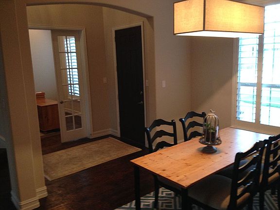 front entry/office/dining ro