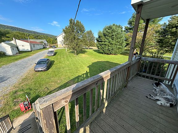 Balcony area leading to your door.