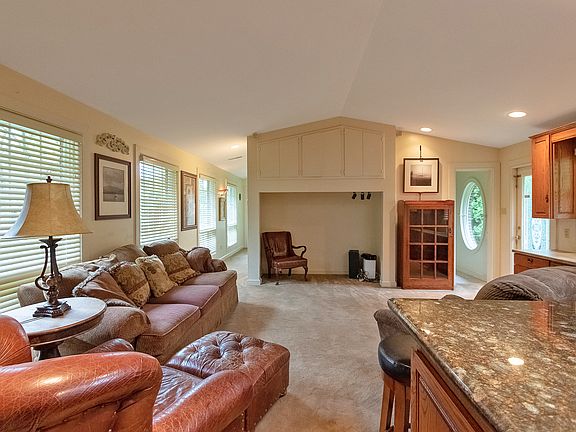 Great room from dining area