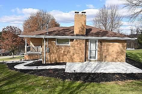 New cement and patio