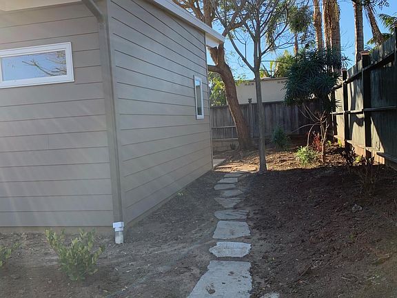 Path to the entrance