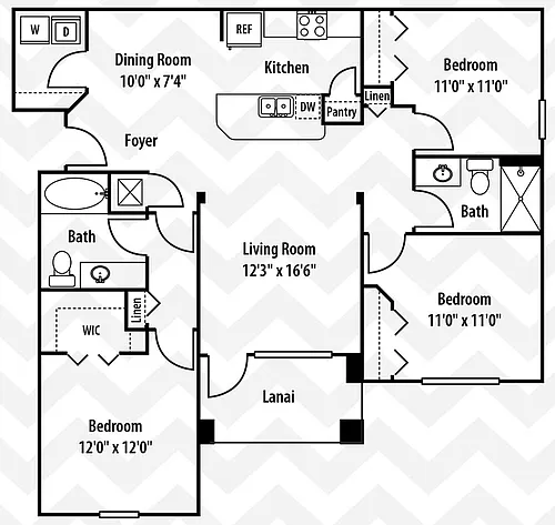 Floor plan Pelican