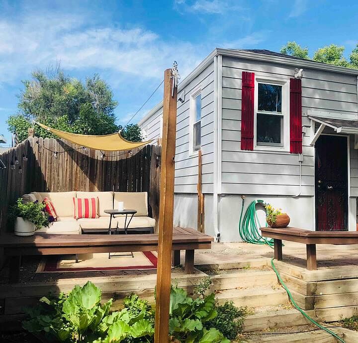 2 bed/one bath garden level apartment.
