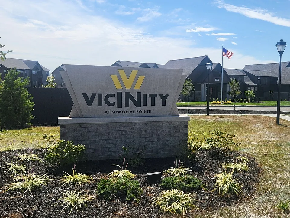 Entry Stone to Vicinity Apartments