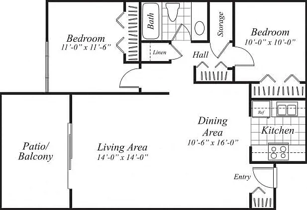 Canyon Rim Apartments — Photo 10