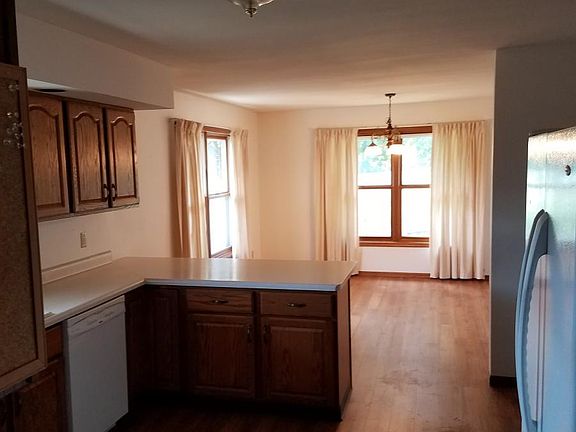 Kitchen w/ view of dining room