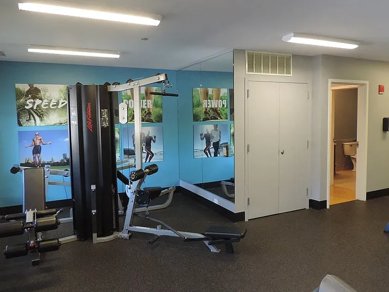 Fitness Center with Weights