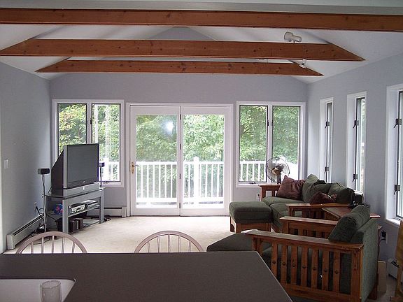 Family Room opens to Large Trex Deck