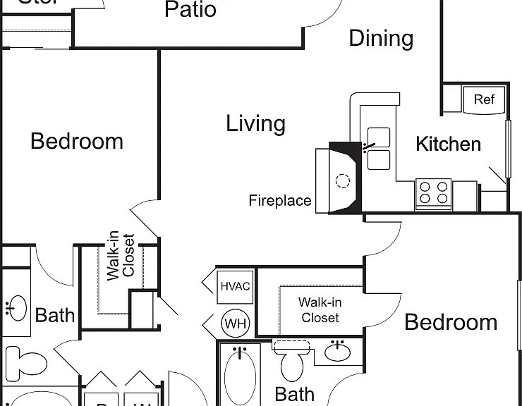 Kensington Floorplan Diagram