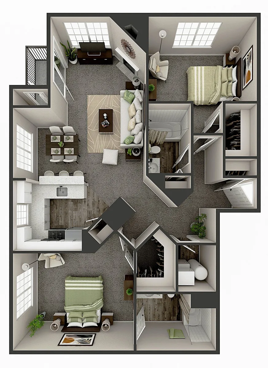 Floor plan The Van Gogh