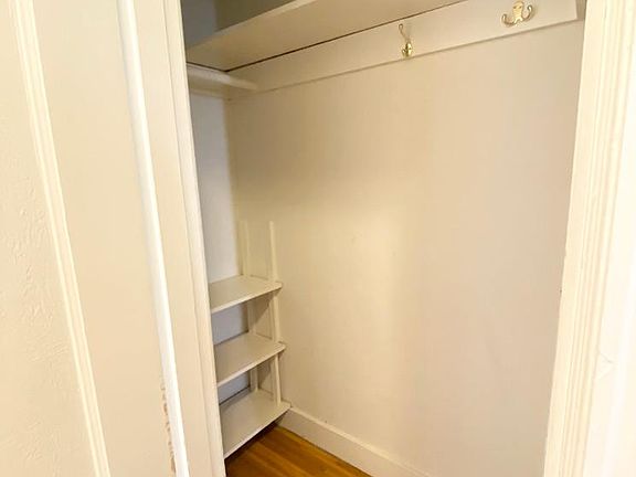 coat closet to the right upon entering