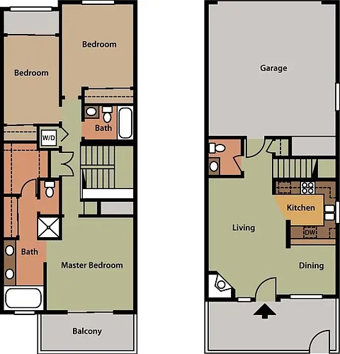 Floor plan 3 Bedroom Small