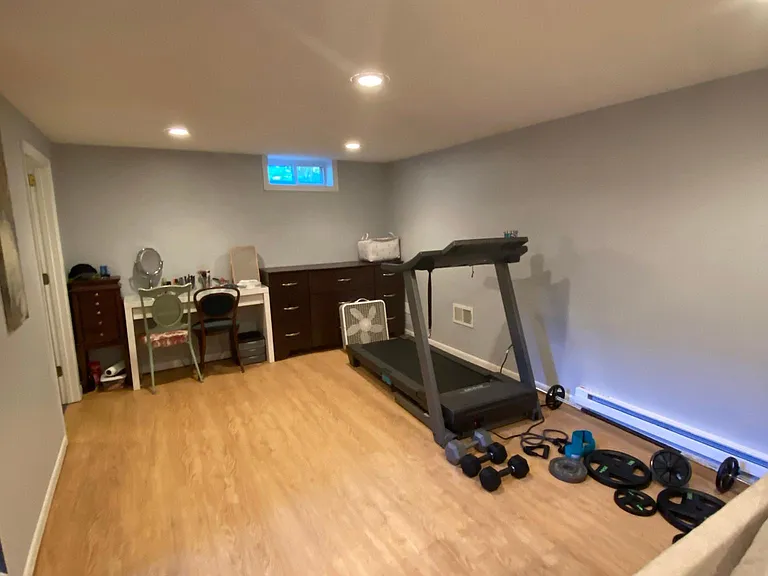 Downstairs gathering area