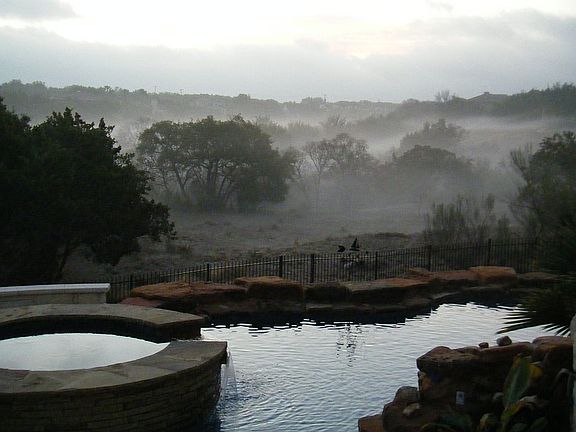 Pool and Hill Country views