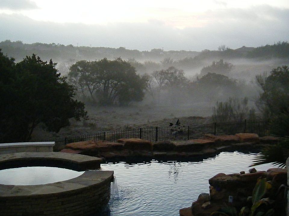 Pool and Hill Country views