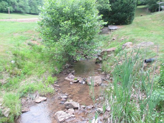 Creek View on Property 