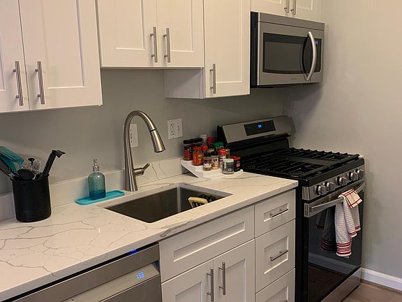 Portion of kitchen. Pretty and functional