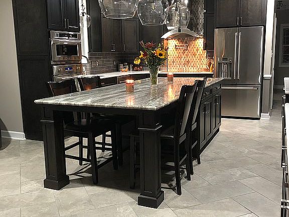 Remodeled kitchen