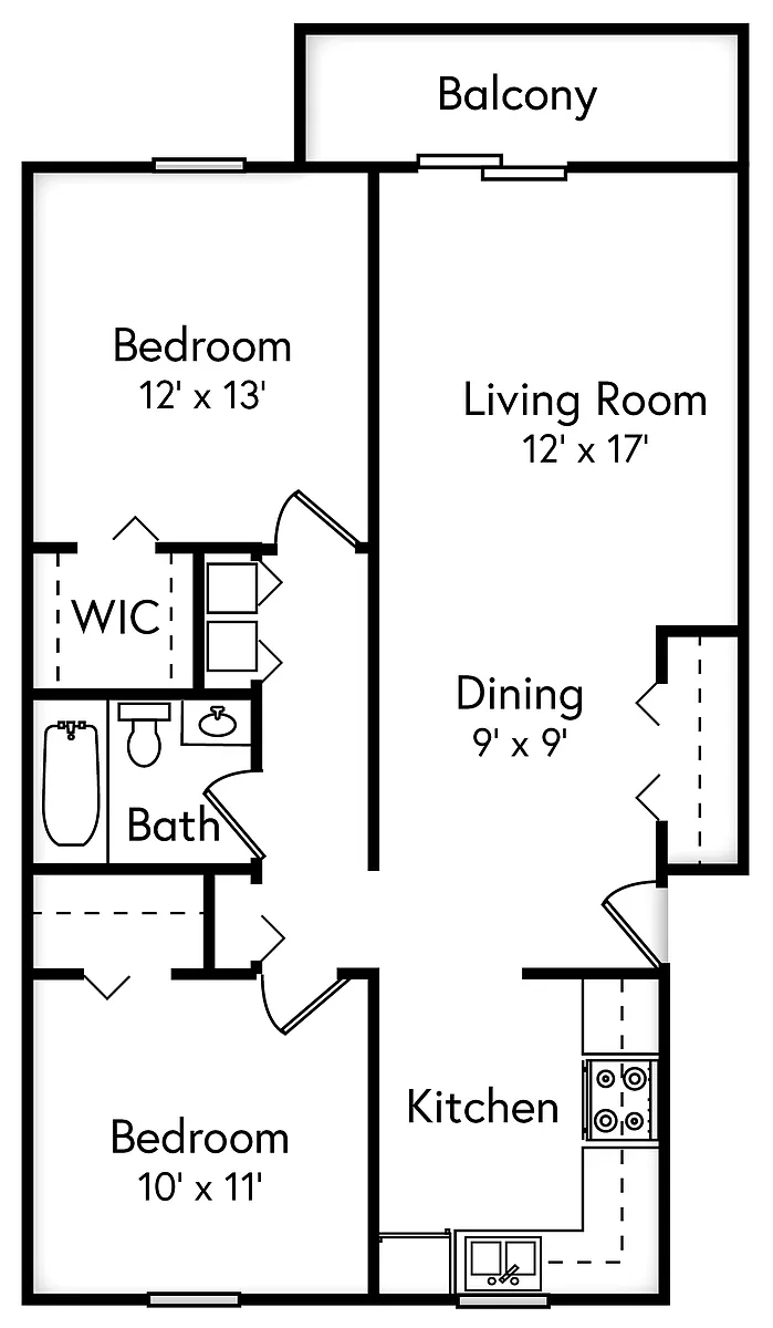 Floor plan Beacon