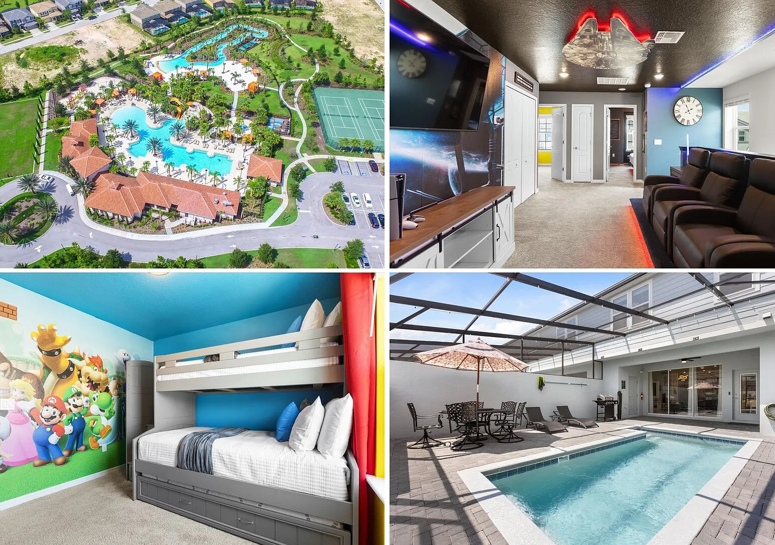 Chic Family Home, Mario Bros, Harry Potter & Pool — Photo 1