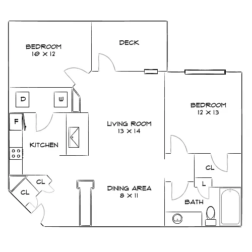 Floor plan Design 2A10