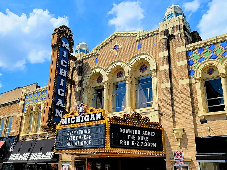 Take in a show at the Michigan Theatre
