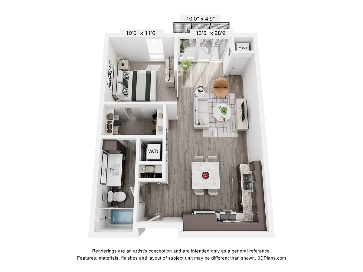 Floor plan Harley