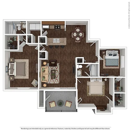 Floor plan The Buckeye