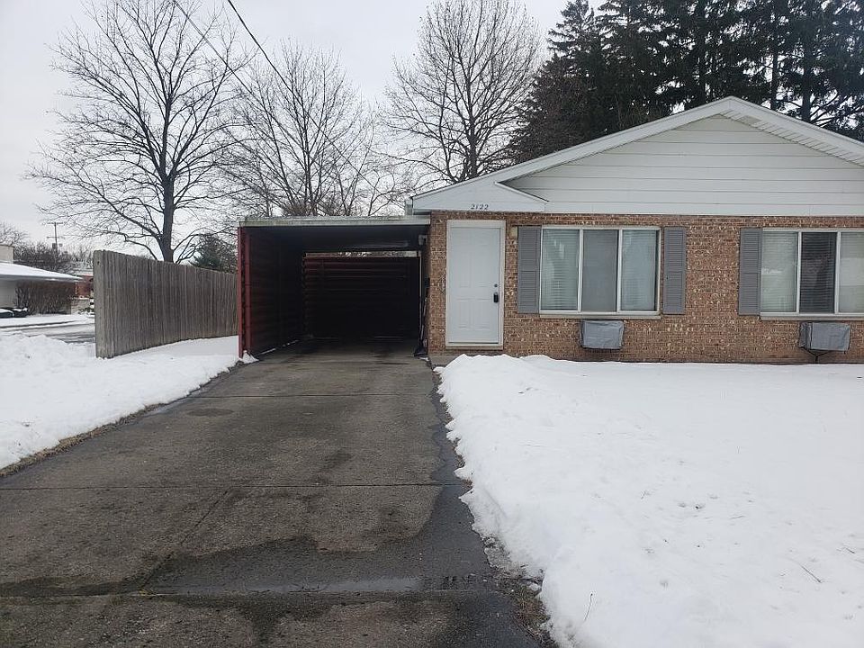 Outside unit from the road.