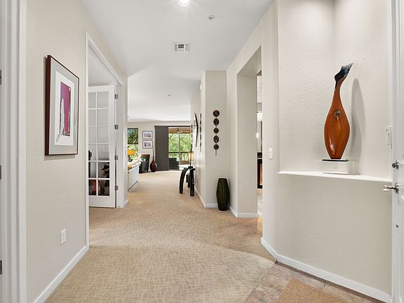 Foyer view from front door toward great room
