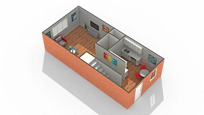 Floor plan Wentworth Townhome