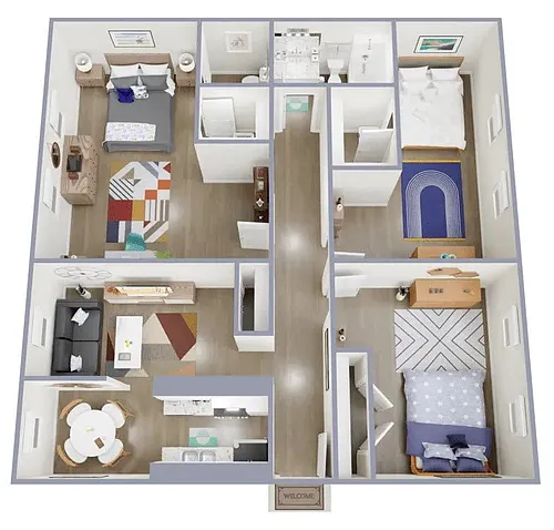Floor plan C1