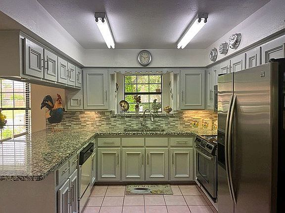 Stainless Steel appliances.
