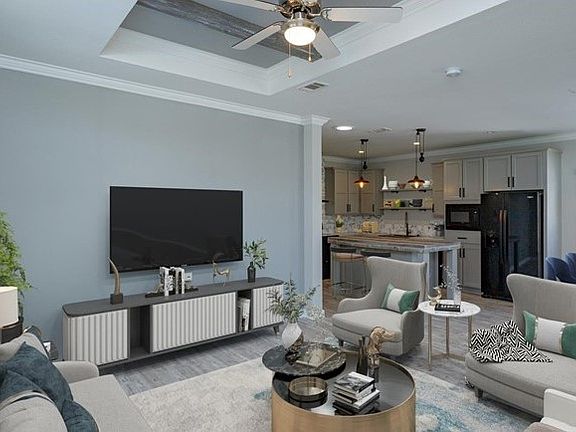 Cottage Farmhouse Living Room