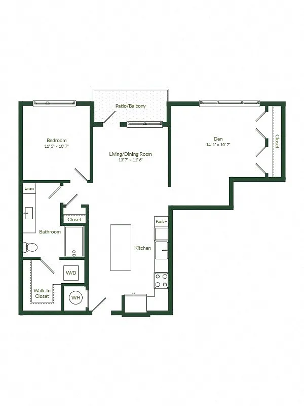 Floor plan A1-M2