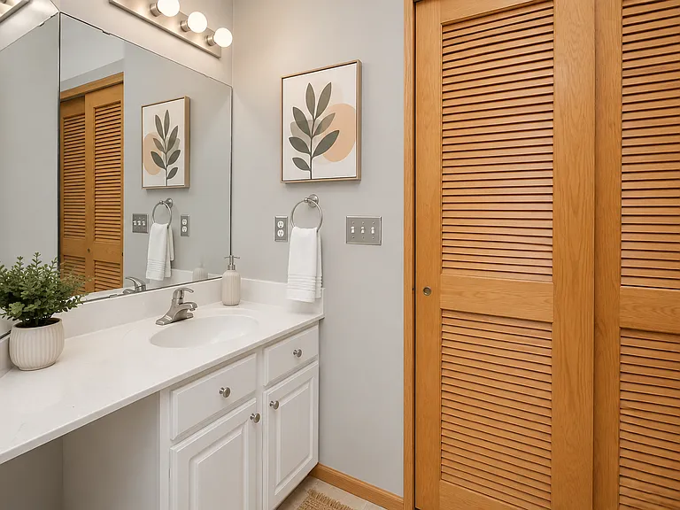 Main floor bathroom