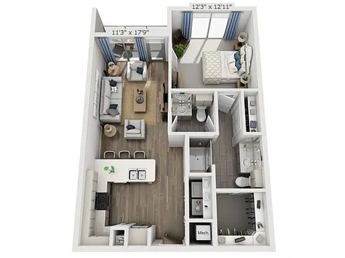 Floor plan C1