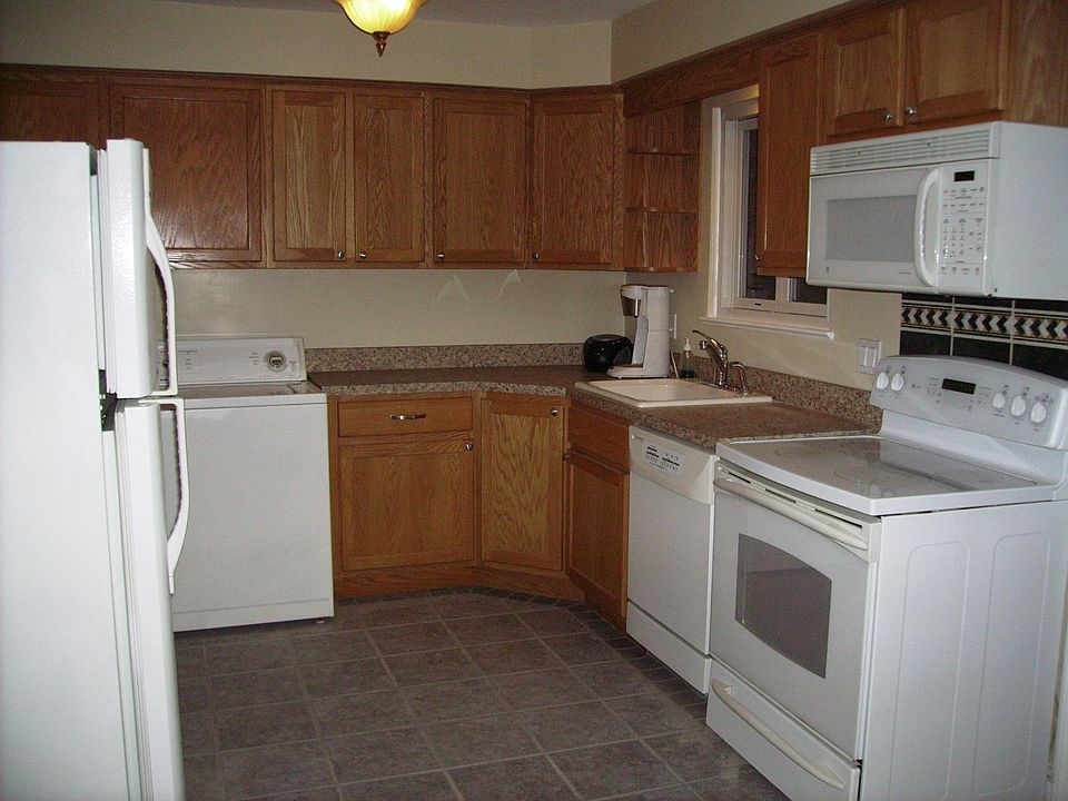 Kitchen with laundry
