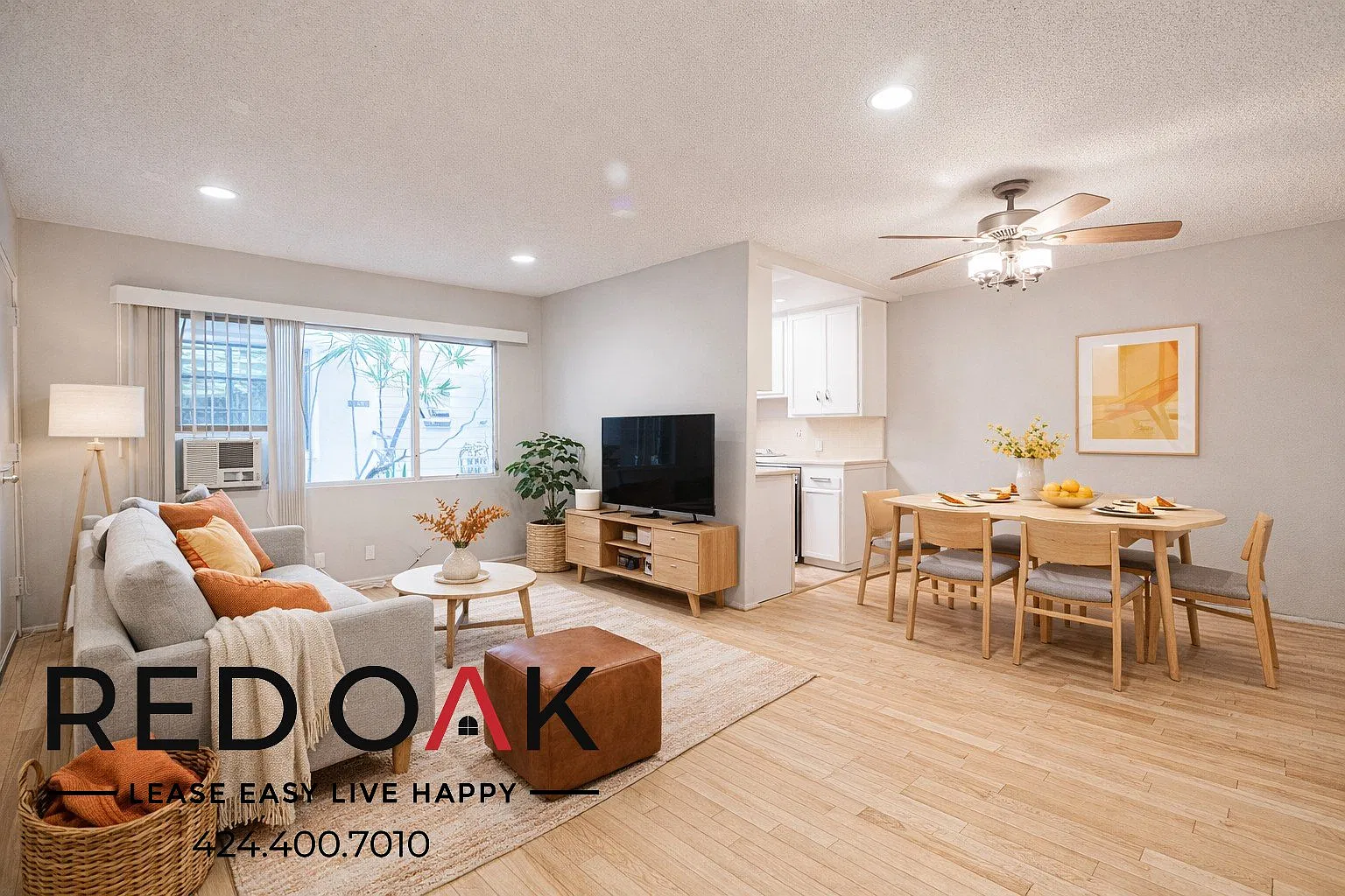 Luminous 1-Bed with Air Conditioning, Pool, On-Site Laundry and Parking Included in the Heart of ... — Photo 1