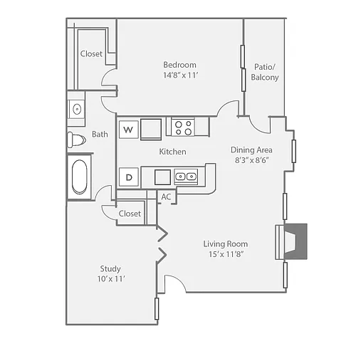 Floor plan B1