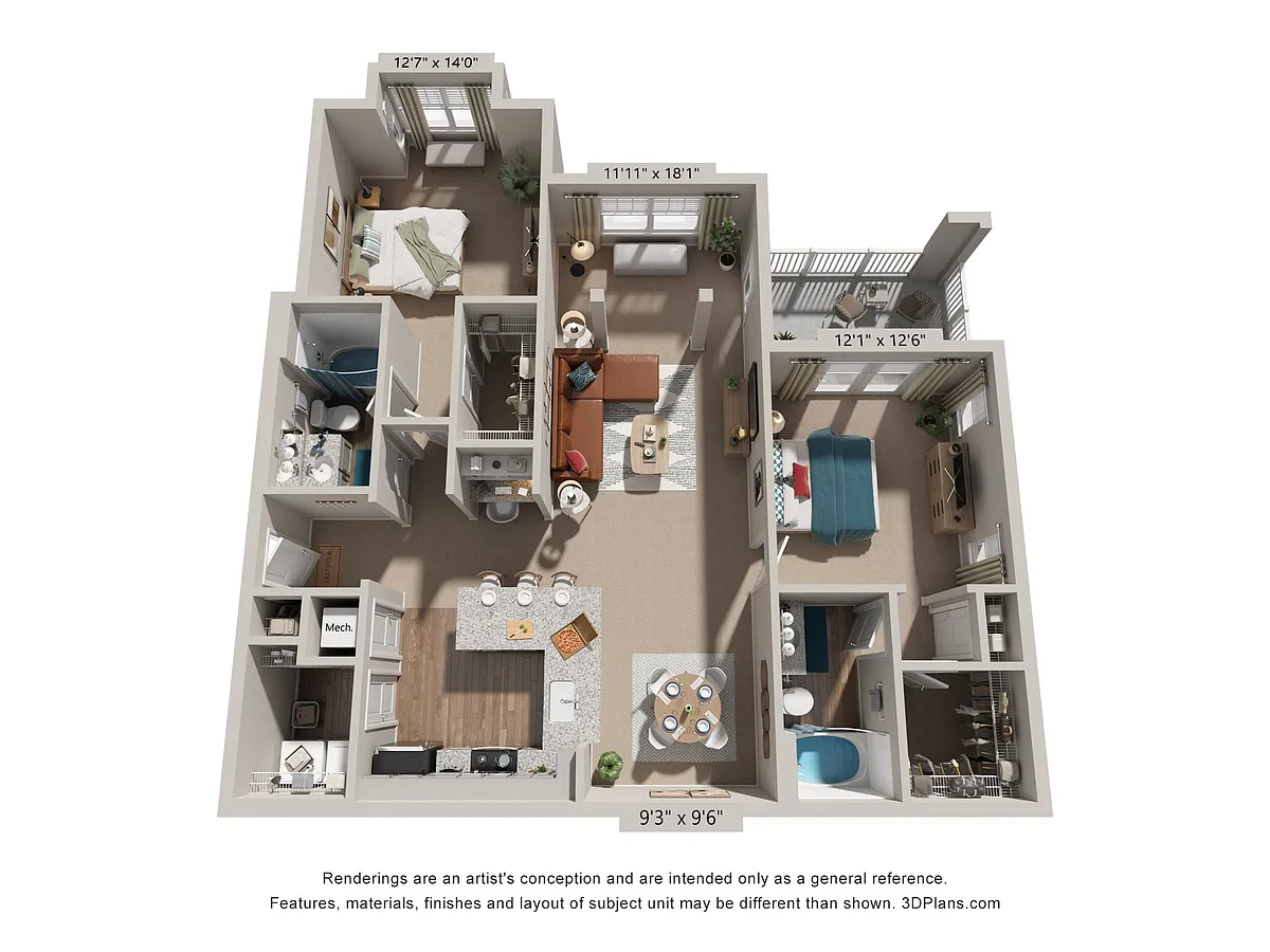 Floor plan Fernwood