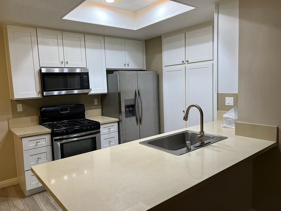 Kitchen with stainless appliances