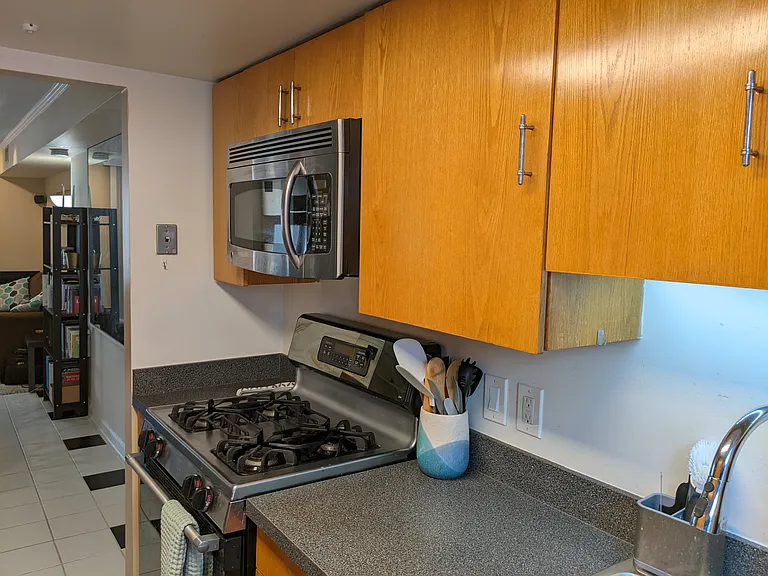 Stove & microwave