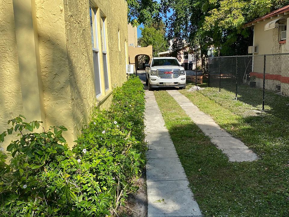 gated driveway/ allows one parking space for rental unit