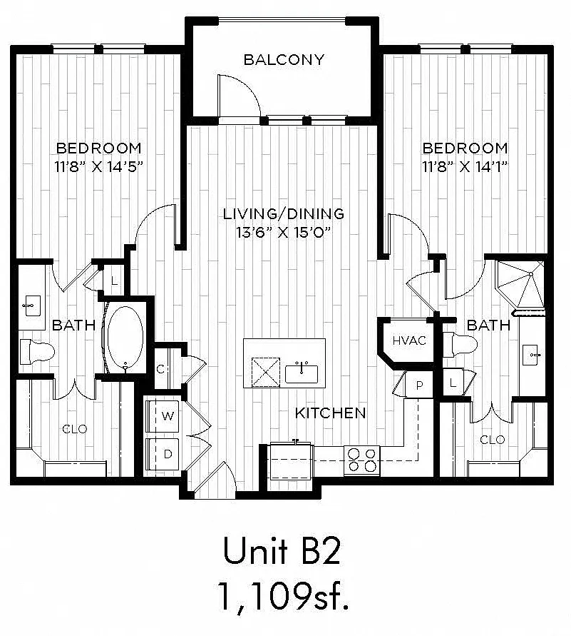 Floor plan B2