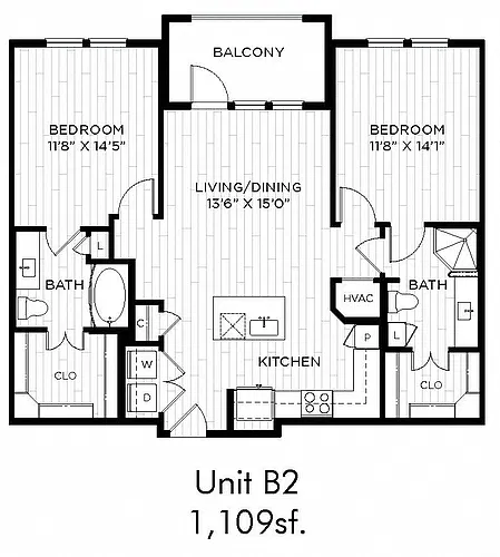 Floor plan B2